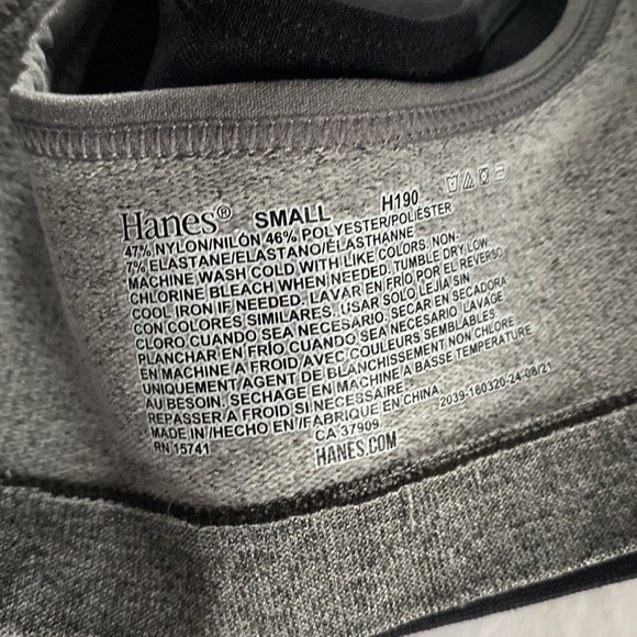 (A4) Hanes Girls Seamless Cozy Pullover Bra - Pack of 2, NWT - Picture 8 of 9